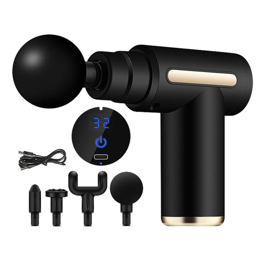 Pistolet de massage et de récupération visage et corps - Idéal sportifs et détente - Vitesse adaptable